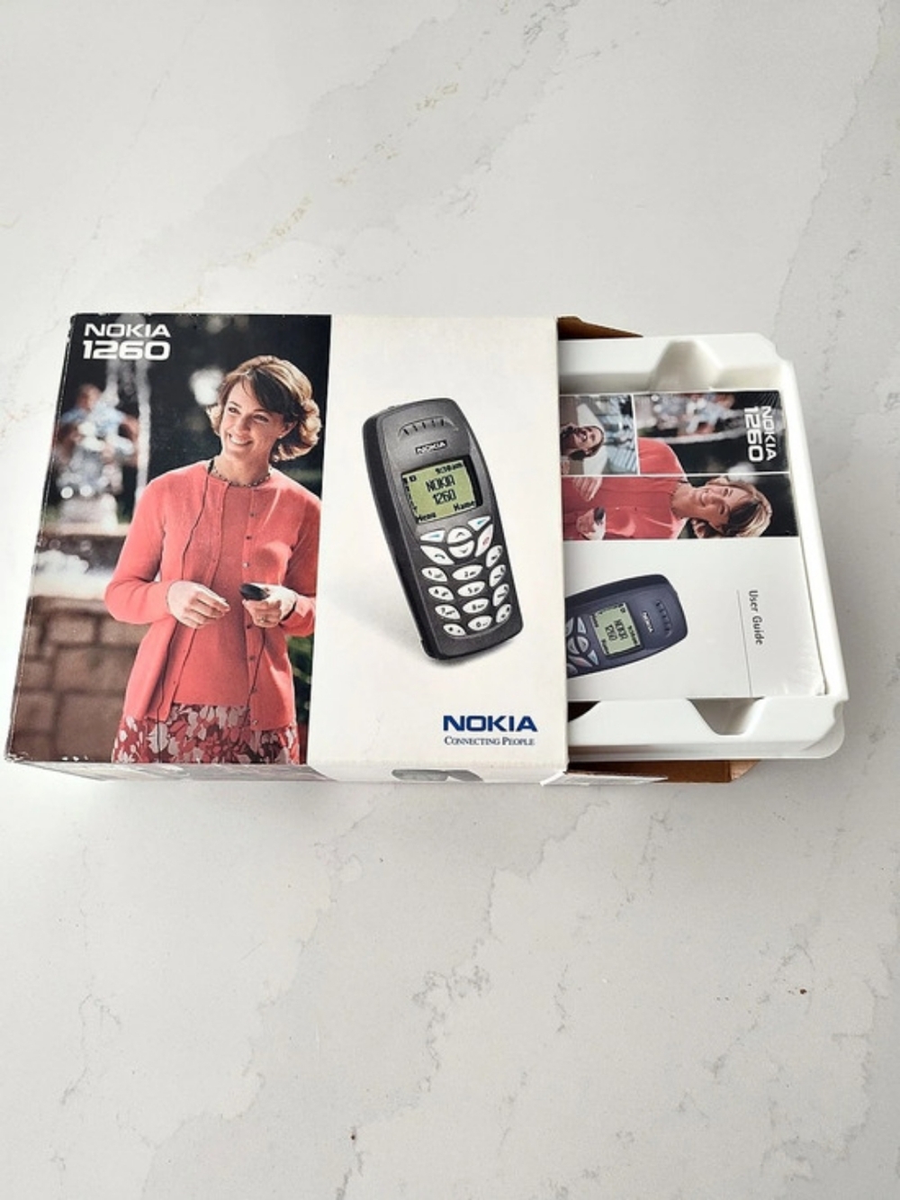 Nokia 1260 Cell Phone Silver - Brand New